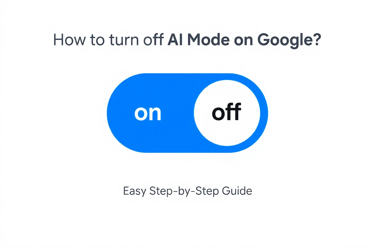 How to turn off AI Mode on Google